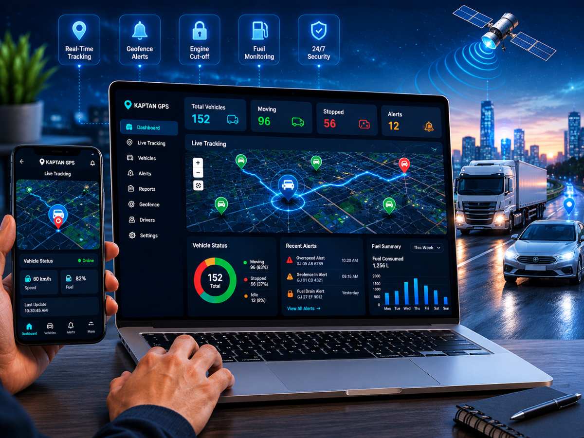 Kaptan GPS team collaborating on fleet management and GPS tracking solutions